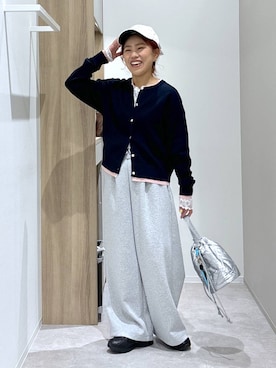 「WING（ウイング）のアイテム」を使った、MiCAさん（レディース・154cm）の冬コーディネート