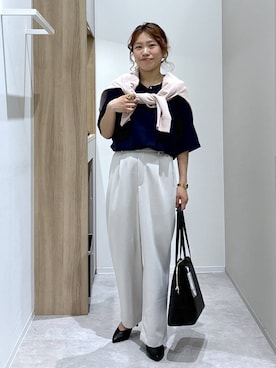 MiCAさん（レディース・154cm）の春コーディネート