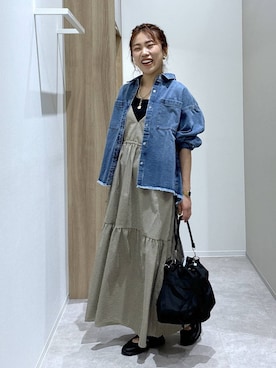 MiCAさん（レディース・154cm）の春コーディネート