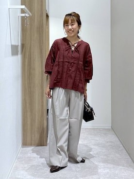 MiCAさん（レディース・154cm）の夏コーディネート