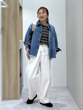 MiCAさん（レディース・154cm）の春コーディネート