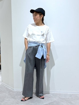 「アイテム（アクセサリー）」を使った、MiCAさん（レディース・154cm・30代）の夏コーディネート