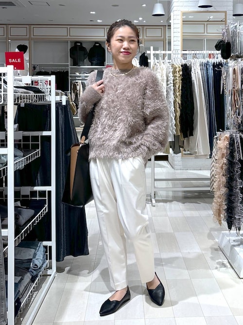 セール】フェザープルオーバー＊スカートSET/283765（パンツドレス