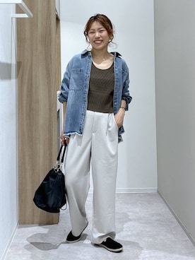 MiCAさん（レディース・154cm）の春コーディネート