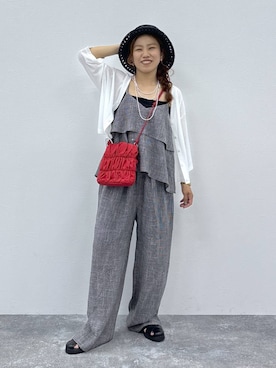 MiCAさん（レディース・154cm）の夏コーディネート