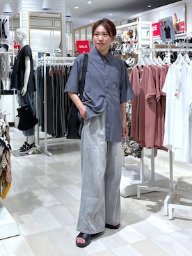 MiCAさん（レディース・154cm）の夏コーディネート