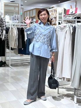 「アイテム（その他トップス）」を使った、MiCAさん（レディース・154cm・30代）の夏コーディネート