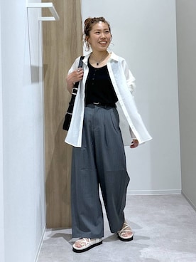 MiCAさん（レディース・154cm）の春コーディネート