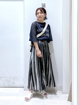 MiCAさん(レディース・154cm)の夏コーディネート