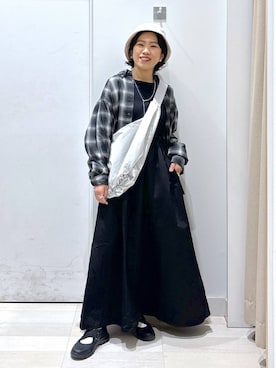 「アイテム（ワンピース/ドレス）」を使った、MiCAさん（レディース・154cm・30代）の春コーディネート