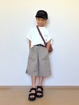 MiCAさん（キッズ・119cm）の夏コーディネート