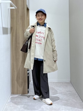 MiCAさん（レディース・154cm）の冬コーディネート