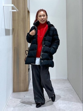 「アイテム（ローファー）」を使った、MiCAさん（レディース・154cm・30代）の秋コーディネート