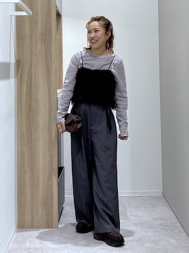 MiCAさん(レディース・154cm)の秋コーディネート