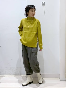 MiCAさん(レディース・154cm)の冬コーディネート