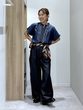 MiCAさん(レディース・154cm)の秋コーディネート