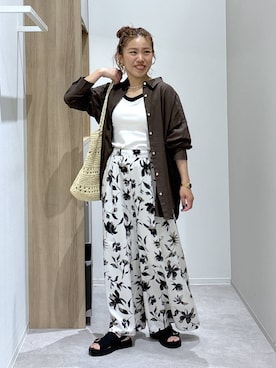 MiCAさん（レディース・154cm）の春コーディネート