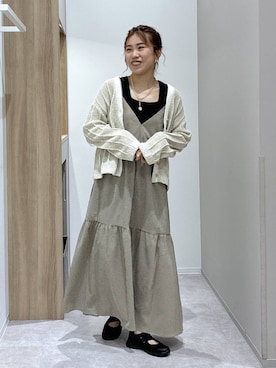 MiCAさん（レディース・154cm）の春コーディネート