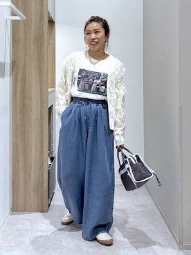 MiCAさん（レディース・154cm）の春コーディネート