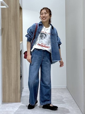 MiCAさん（レディース・154cm）の春コーディネート