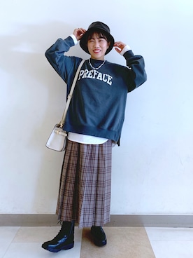 MiCAさん（レディース・154cm）の秋コーディネート