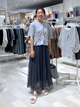 MiCAさん（レディース・154cm）の夏コーディネート