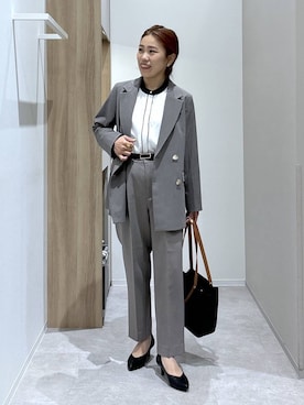 MiCAさん（レディース・154cm）の冬コーディネート