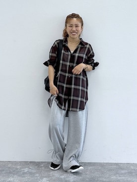 MiCAさん（レディース・154cm）の夏コーディネート