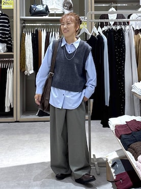 MiCAさん（レディース・154cm）の秋コーディネート