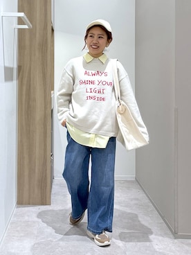 MiCAさん（レディース・154cm）の冬コーディネート