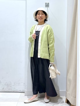 「アイテム（ワンピース/ドレス）」を使った、MiCAさん（レディース・154cm・30代）の春コーディネート