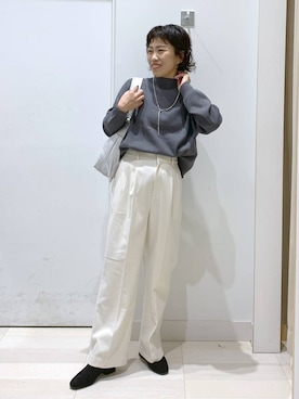 MiCAさん（レディース・154cm）の秋コーディネート