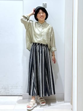 MiCAさん（レディース・154cm）の春コーディネート