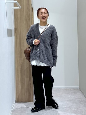 「アイテム（ハンドバッグ）」を使った、MiCAさん（レディース・154cm・30代）の秋コーディネート