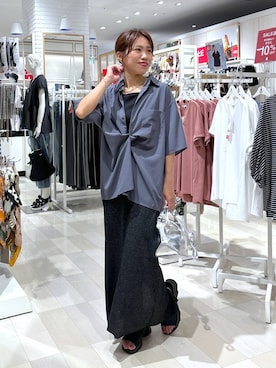 MiCAさん（レディース・154cm）の夏コーディネート