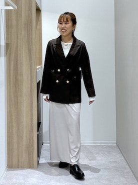 MiCAさん（レディース・154cm）の秋コーディネート
