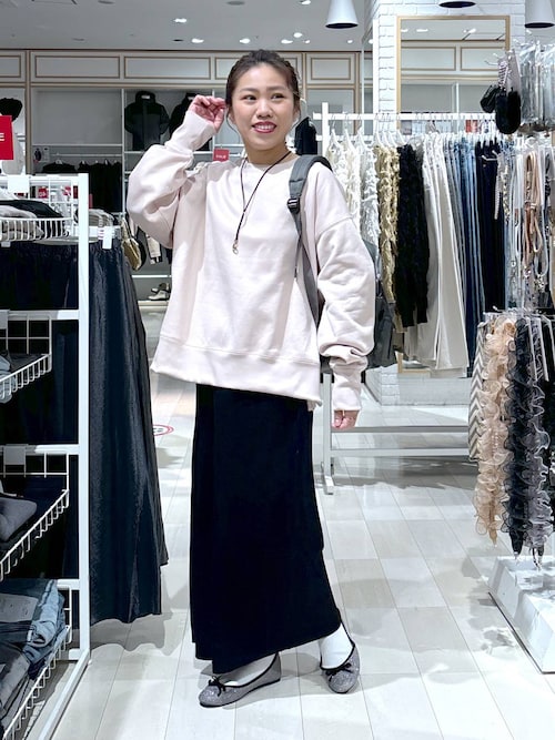 セール】フェザープルオーバー＊スカートSET/283765（パンツドレス