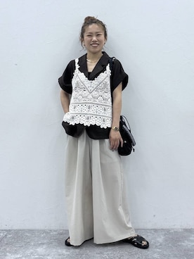 MiCAさん（レディース・154cm）の夏コーディネート