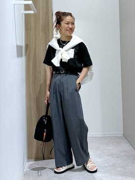MiCAさん（レディース・154cm）の春コーディネート