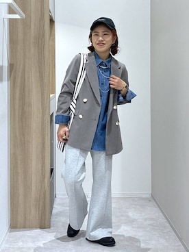 MiCAさん(レディース・154cm)の冬コーディネート