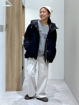 「アイテム（その他シューズ）」を使った、MiCAさん（レディース・154cm・30代）の冬コーディネート