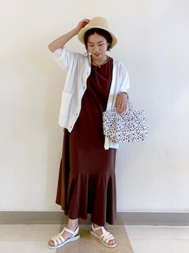 MiCAさん（レディース・154cm）の夏コーディネート