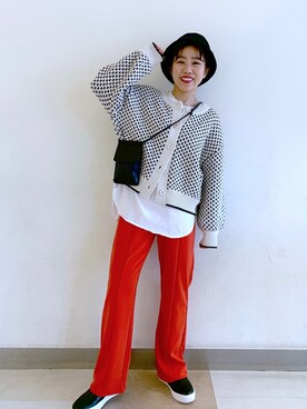 MiCAさん（レディース・154cm）の冬コーディネート