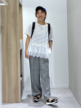 MiCAさん(レディース・154cm)の夏コーディネート
