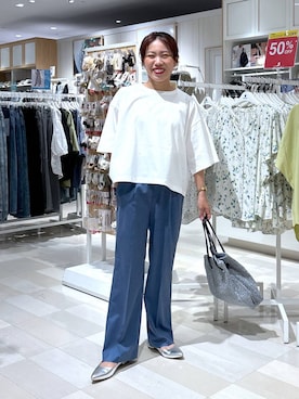 MiCAさん(レディース・154cm)の夏コーディネート