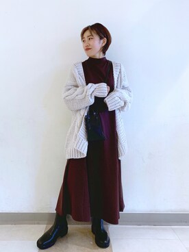 MiCAさん（レディース・154cm）の秋コーディネート