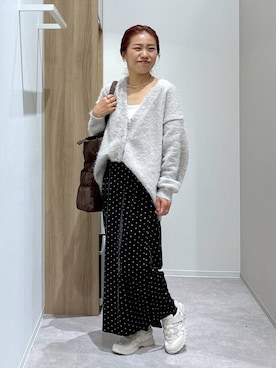 「アイテム（キャミソール）」を使った、MiCAさん（レディース・154cm・30代）の秋コーディネート