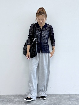「WING（ウイング）のアイテム」を使った、MiCAさん（レディース・154cm）の夏コーディネート