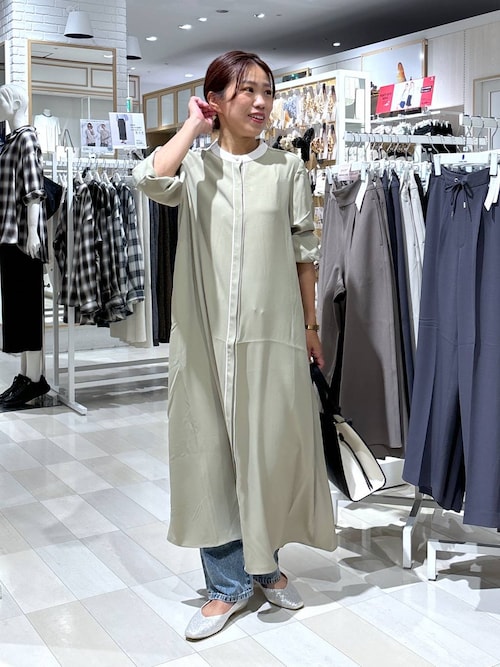 セール】さらさらリラックスワンピース/115421（ワンピース）｜GLOBAL