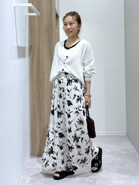 MiCAさん（レディース・154cm）の春コーディネート